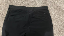 Load image into Gallery viewer, Men's Mizzen + Main Slacks Pants Black 32X30 Helmsman Slim Business 32W 30L