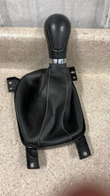 Load image into Gallery viewer, 12 15 Chevrolet Camaro SS Leather Shifter Shift Boot 6 Speed Manual Black OEM