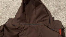 Load image into Gallery viewer, Cleveland Browns Mens X Large XL NFL Winter Coat Jacket Hood Brown New Tags