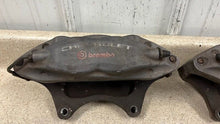 Load image into Gallery viewer, 2010 2015 Camaro SS Front Driver Passenger Brembo Brake Calipers Pair OEM 63K