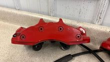 Load image into Gallery viewer, 05 13 Chevrolet Corvette C6 Z06 Front Brake Calipers 6 Piston Set Red Brakes OEM