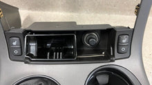 Load image into Gallery viewer, 05 13 C6 Corvette Gray Center Console Radio Trim Switches GM OEM Surround Boot