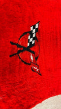 Load image into Gallery viewer, 97 04 Corvette C5 Lloyds Mats Floor Mat Red Front Driver Passenger RH LH
