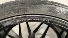 Load image into Gallery viewer, C7 Corvette Z06 20'' Rear Rohana Wheels RF17 20x12 Set Black Deep Concave