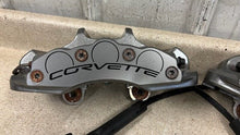 Load image into Gallery viewer, 05 13 Chevrolet Corvette C6 Z06 Front Brake Calipers 6 Piston Set Brakes OEM 3K