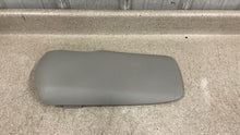 Load image into Gallery viewer, 05 13 Chevrolet C6 Corvette Z06 Center Console Lid Armrest Leather GM Light Gray