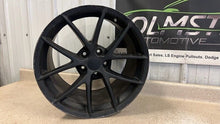 Load image into Gallery viewer, 05 13 Corvette C6 Z06 Speedline Rear 19'' Black Wheel GM 9596791 19X12 Rim