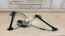 Load image into Gallery viewer, 05 13 Corvette C6 Z06 Front Driver Window Regulator Motor GM 25815795 Left LH