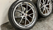 Load image into Gallery viewer, 05 13 C6 Corvette Speedline 19x12 18x9.5 Wheels Tires 19'' 18'' GM 9596791 17K