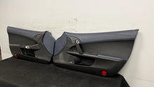 Load image into Gallery viewer, 2013 Corvette C6 60h Anniversary Twilight Blue Interior Door Trim Panels Pair
