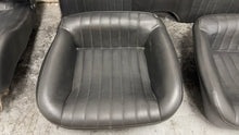Load image into Gallery viewer, 98 02 Pontiac Firebird Trans AM WS6 Front Rear Set Seats Leather Black OEM GM