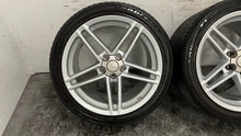 Load image into Gallery viewer, 06 08 Corvette Factory 18'' 19'' Wheels Tires GM 9594356 NICE! 5K Miles Silver