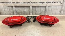 Load image into Gallery viewer, 08 20 Dodge Charger SRT8 Brembo Front Left Right Brake Calipers Challenger Red
