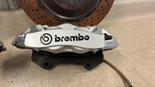 Load image into Gallery viewer, 10 15 Camaro Brembo GT Series 4-Piston Rear Big Brake Kit with 15" 2-Piece Rotor