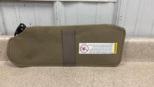 Load image into Gallery viewer, 93 02 Firebird Trans AM Camaro SS Driver Sun Visor Left OEM GM Tan 80K LH