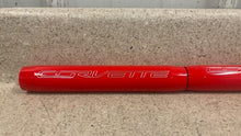 Load image into Gallery viewer, 14 19 Corvette C7 Rear Trunk Billet Shock Covers Red Pair Z06 Coupe Logo