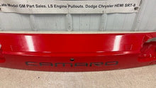Load image into Gallery viewer, 93 02 Camaro SS Z28 Rear Tail Light Filler Berger Panel Red GM 10262039 Trim