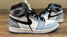 Load image into Gallery viewer, Air Jordan 1 Retro OG High University Blue sky Men's Authentic Size 9.5 Shoes