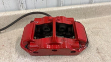 Load image into Gallery viewer, 06 13 Chevrolet Corvette C6 Z06 Rear Brake Calipers 4 Piston Set Red Brakes
