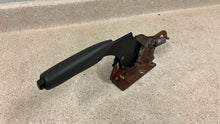 Load image into Gallery viewer, 93 02 Pontiac Firebird Camaro SS Emergency Brake Handle Leather E-Brake Gray