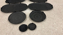 Load image into Gallery viewer, 98 02 Pontiac Firebird Trans AM WS6 Factory Speaker Covers Trim Black OEM Set 8
