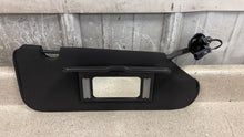 Load image into Gallery viewer, 05 13 Corvette Z06 C6 Passenger Sun Visor GM Shade Right RH Black OEM 55K