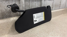 Load image into Gallery viewer, 05 13 Corvette Z06 C6 Passenger Sun Visor GM Shade Right RH Black OEM 55K