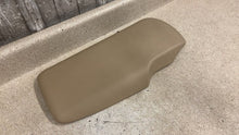 Load image into Gallery viewer, 05 13 Chevrolet C6 Corvette Z06 Center Console Lid Armrest Tan Leather GM 55K
