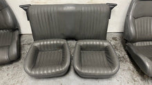 Load image into Gallery viewer, 1996 1997 Pontiac Firebird WS6 Front Rear Set Seats Leather Graphite Gray OEM