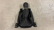 Load image into Gallery viewer, 10 15 Camaro SS Center Manual Shifter Knob Boot Black Leather GM OEM 26K Miles