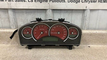 Load image into Gallery viewer, 04 06 Pontiac GTO Gauge Instrument Cluster 98K Speedometer 92172960 Red Manual