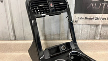 Load image into Gallery viewer, 05 13 C6 Corvette Z06 Carbon Fiber Center Console Radio Trim Switches GM OEM