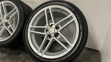 Load image into Gallery viewer, 06 08 Corvette Factory 18'' 19'' Wheels Tires GM 9594356 NICE! 5K Miles Silver