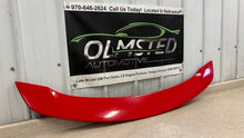Load image into Gallery viewer, 2014 2015 Chevrolet Camaro SS Rear Trunk Deck Lid Spoiler OEM GM 23201147 Red