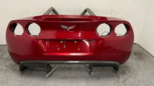 Load image into Gallery viewer, 05 13 Chevrolet Corvette C6 Z06 Rear Bumper Cover Assembly GM Carbon Diffuser