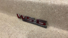 Load image into Gallery viewer, 1996 2002 Pontiac Firebird WS6 Rear Bumper Emblem Metal Original Badge OEM