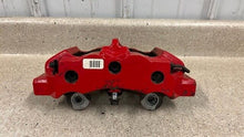 Load image into Gallery viewer, 06 13 Chevrolet Corvette C6 Z06 Rear Brake Calipers 4 Piston Set Red Brakes