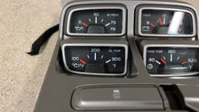 Load image into Gallery viewer, 10 15 Camaro SS Center Console Top Trim Gauges Switches Controls GM OEM