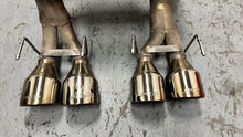 Load image into Gallery viewer, 06 13 Chevrolet C6 Corvette Z06 Borla ATAK Axle Back Exhaust System 11822