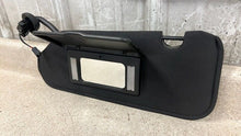 Load image into Gallery viewer, 05 13 Corvette Z06 C6 Driver Sun Visor Left GM Shade Garage Opener Black OEM