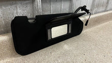 Load image into Gallery viewer, 05 13 Corvette Z06 C6 Passenger Sun Visor GM Shade Right RH Black OEM 54K