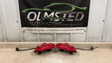 Load image into Gallery viewer, 06 13 Chevrolet Corvette C6 Z06 Rear Brake Calipers 4 Piston Set Red Brakes