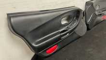 Load image into Gallery viewer, 97 04 Chevrolet Corvette C5 Right Left Door Panels Black Passenger Driver OEM GM