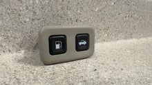 Load image into Gallery viewer, 05 13 Corvette C6 Fuel Door Trunk Switch Release Buttons Tan OEM GM Factory