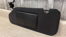 Load image into Gallery viewer, 05 13 Corvette Z06 C6 Driver Sun Visor Left GM Shade Garage Opener Black OEM
