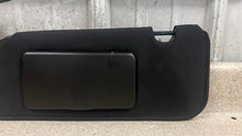 Load image into Gallery viewer, 05 13 Corvette Z06 C6 Driver Sun Visor Left GM Shade Garage Opener Black OEM 54K