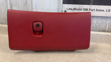Load image into Gallery viewer, 05 13 C6 Corvette Factory Red Glove Box Dash Driver Knee Bolster Trim Side Panel