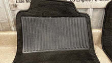 Load image into Gallery viewer, 08 13 Corvette C6 427 Floor Mats Black Front Driver Passenger RH LH Logo Pair