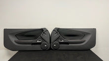 Load image into Gallery viewer, 10 15 Chevrolet Camaro SS Interior Right Left Door Panel Pair OEM Black Panels