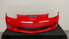 Load image into Gallery viewer, 05 13 Chevrolet C6 Z06 Factory Wide Body Front Bumper Assembly Cover OEM GM Red